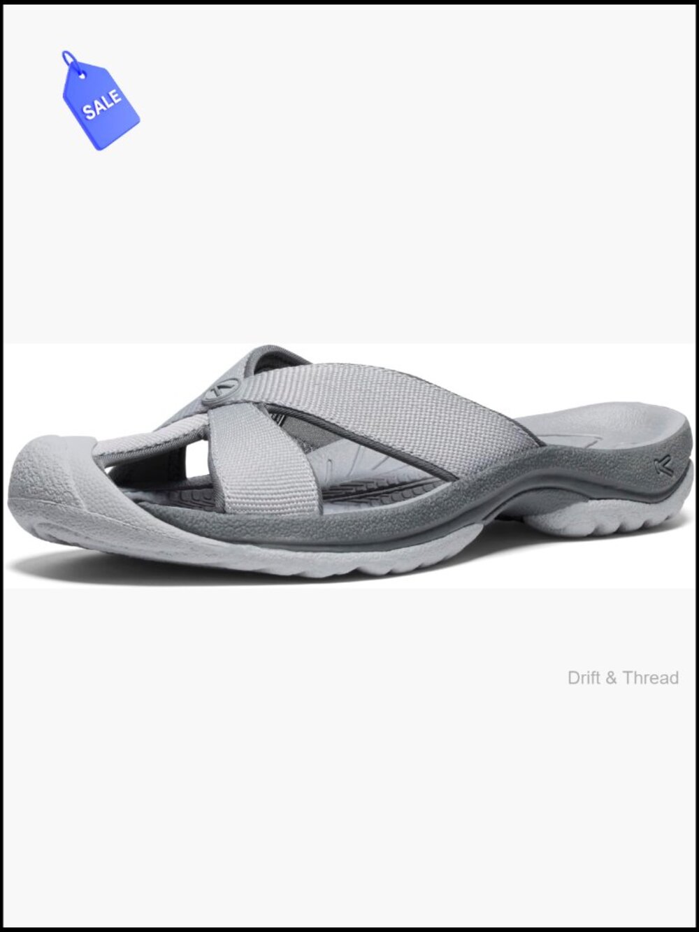 Closed Toe Flip Flop Sandals with Toe Protection, Quick-Dry